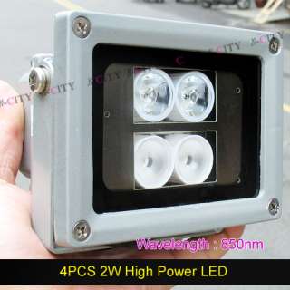CITY)4PCS 2W High Power LED (F4 IR) Infrared Illuminator outdoor 