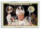 2005 POPE JOHN PAUL II * Important Visits to the USA * STATE QUARTER 5 