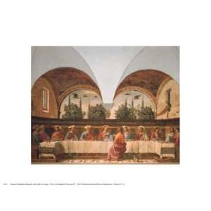  Domenico Ghirlandaio Last Supper 14x11 Poster Print