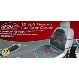  Apollo 12 Volt Heated Car Seat Cover Auto Truck Boat 