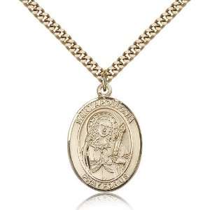 com Genuine IceCarats Designer Jewelry Gift Gold Filled St. Apollonia 