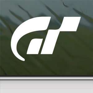  Gran Turismo 5 White Sticker PS3 Tourismo Racing Laptop 