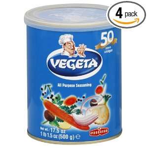 Vegeta Gourmet Seasoning Tin, 17.5 Ounce (Pack of 4)  