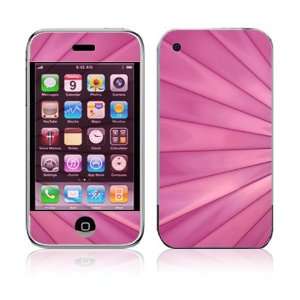 Apple iPhone 2G Vinyl Decal Sticker Skin   Pink Lines