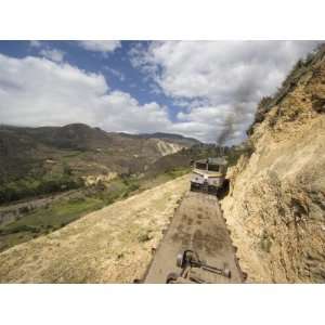 Train En Route to Riobamba from Alausi, Chimborazo Province, Central 