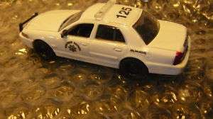 California Highway Patrol All White Car 164  