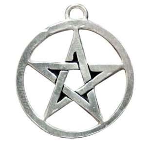 Silver Sigils of the Craft Pentagram for Magick Energy Amulet Talisman 