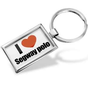  Keychain I Love Segway polo   Hand Made, Key chain ring 