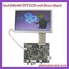 VGA+AV driver board HCR N1 V3+ 7inch HSD070IDW1 800×480 169 7tft 