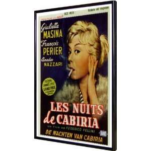  Nights of Cabiria 11x17 Framed Poster