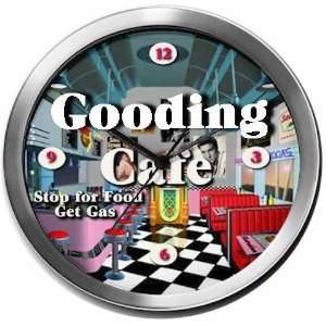  GOODING 14 Inch Cafe Metal Clock Quartz Movement Kitchen 