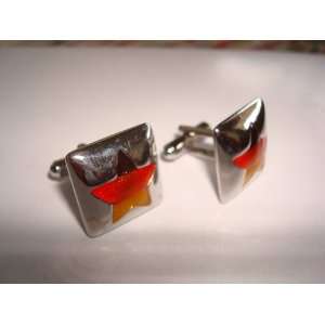 Silver Cufflinks with Star