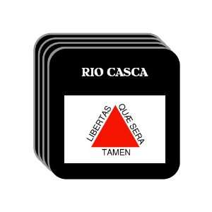 Minas Gerais   RIO CASCA Set of 4 Mini Mousepad Coasters