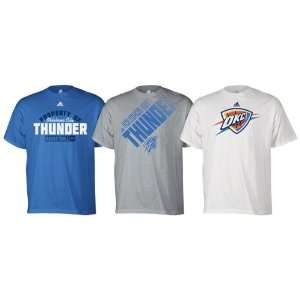 adidas Oklahoma City Thunder Youth Royal Blue Ash White Triple Threat 
