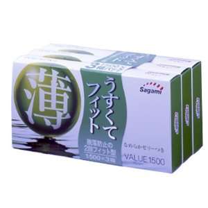  Sagami Value 1500 condom 12Pcs x 3Pack (Japan Import 