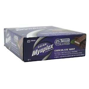  Myoplex Nutrition Bar Strength Formula Chocolate Mint Box 