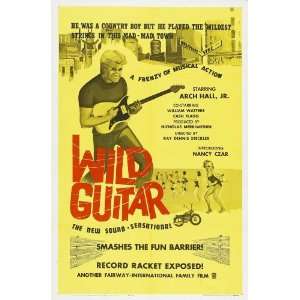 Wild Guitar Movie Poster (11 x 17 Inches   28cm x 44cm) (1962) Style A 