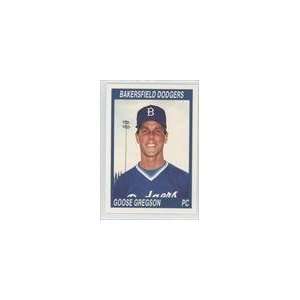   Dodgers Cal League Cards #246   Goose Gregson
