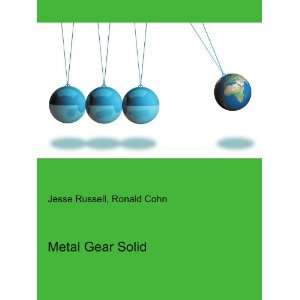  Metal Gear Solid Ronald Cohn Jesse Russell Books