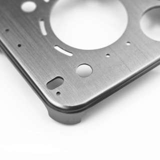 Gasket Brushed Aluminum Case Cover Skin Back for iPhone 4 4S S USA 
