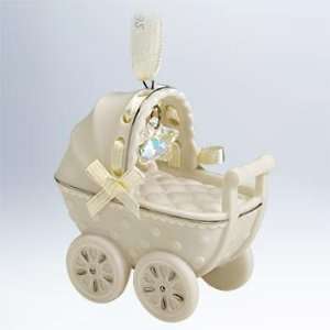   2011 Babys First Christmas Buggy Porcelain   QXG4149