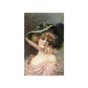 Frederick Vallet bisson   Bonnet Giclee Canvas 