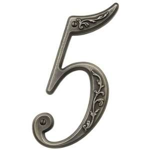  Baldwin Archetypes 010 Chateau House Number 5, Aged Bronze 