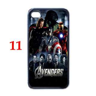 The Marvel Avengers Movie iPhone 4 Black Case   Assorted Style  