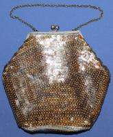 Vintage Art Deco Beaded Beads Ladies Handbag Purse  