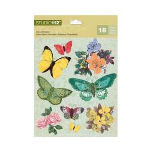  K&Company Studio 112 Spring Butterfly Die cut Stickers 