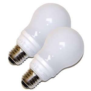  TCP 14w Compact Fluorescent A Lamp 2 Pack (2700ºK 
