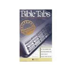  Standard Black Edge Bible Tabs 