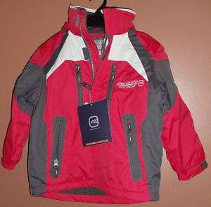 Free Country FCX Treme Coat Boy Sz Small 5/6 Red  