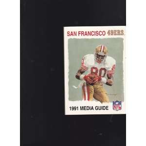   49ers 1991 Media Guide San Francisco 49ers Football Club Books