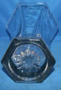 Hoosier Glass Hexagon Vase  
