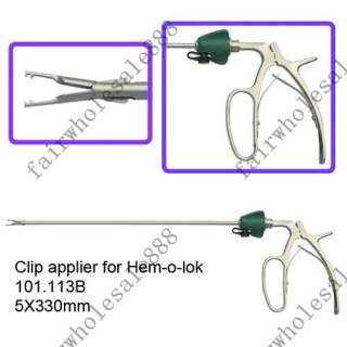 New Clip Applier 5X330mm For Hem O Lok Clip 101.113B  