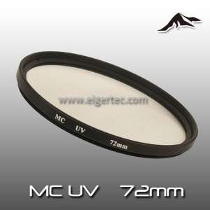    Eigertec Multi Coated Glass MC UV Filter 72mm 72 mm