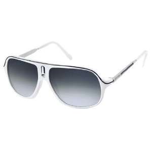 Carrera Safari/a White Grey Gradient Sunglasses