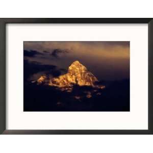  Peak of Nanda Devi (7816 Metres) at Sunset, Auli, Uttaranchal 