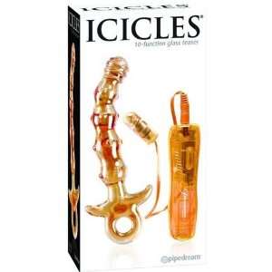  Icicles no. 15 hand blown glass massager   10 function 