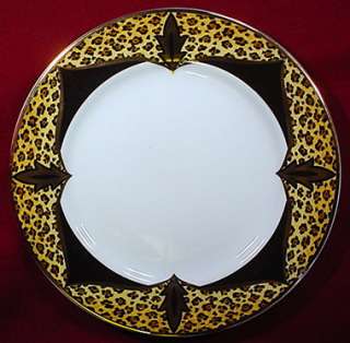 American Atelier CHEETAH Salad Plate, Pattern #7025 20  