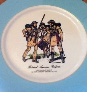 historical American Uniforms  Ohio Militia 1812  