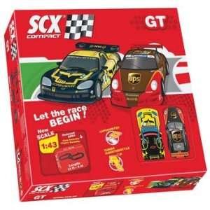    SCX   1/43 Compact Circuit 8.2 Race Set (Slot Cars) Toys & Games