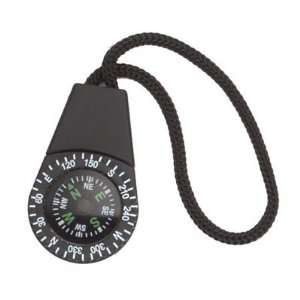  Black Zipper Pull Compass