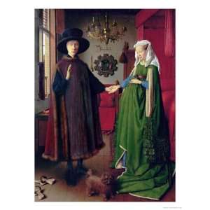  Portrait of Giovanni Arnolfini and his Wife, c.1434 