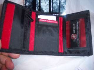 Swiss Army,Wenger,Charcoal Grey trifold zip velcro Wallet  