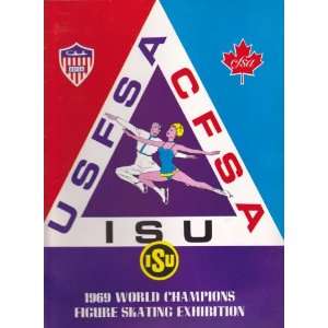 USFSA CFSA ISU 1969 WORLD CHAMPIONS FIGURE SKATING EXHIBITION SONJA 