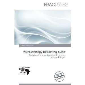   MicroStrategy Reporting Suite (9786200952882) Harding Ozihel Books