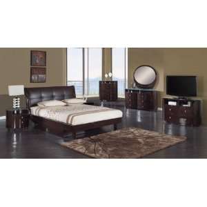  Global Furniture USA Evelyn BedSet Wg Evelyn Platform Bedroom 