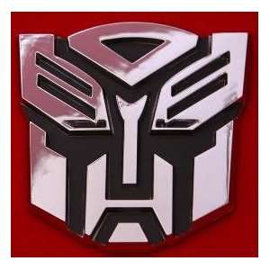  Autobot Transformer Chrome Emblem 4 Tall (AG050 